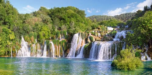 Castorland C-400133-2 Krka Waterfalls, Croatia,Puzzle 4000 Teile