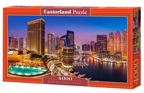 Castorland C-400195-2 Marina Pano,Dubai Puzzle 4000 Teile