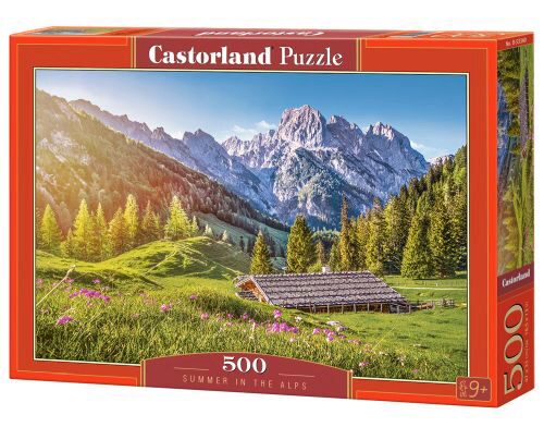 Castorland B-53360 Summer in the Alps, Puzzle 500 Teile