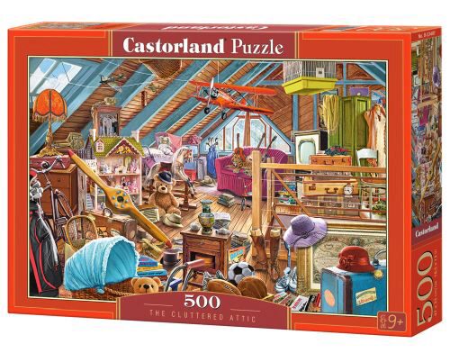 Castorland B-53407 The Cluttered Attic, Puzzle 500 Teile