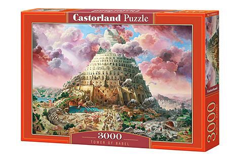 Castorland C-300563-2 Tower of Babel, Puzzle 3000 Teile