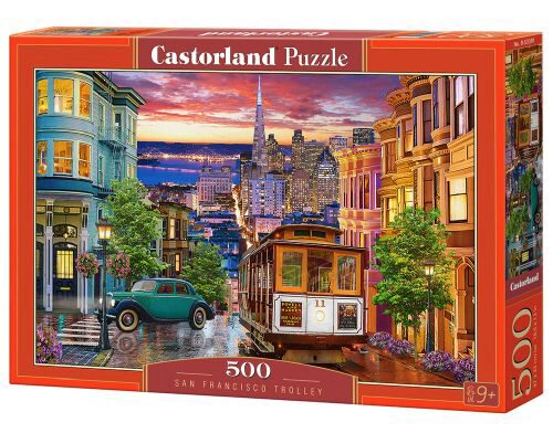Castorland B-53391 San Francisco Trolley, Puzzle 500 Teile