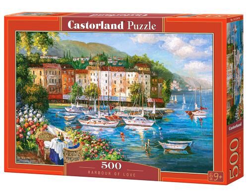 Castorland B-53414 Harbour of Love, Puzzle 500 Teile