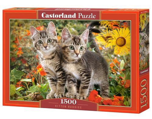 Castorland C-151899-2 Kitten Buddies, Puzzle 1500 Teile