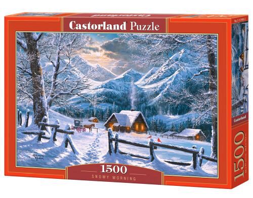 Castorland C-151905-2 Snowy Morning, Puzzle 1500 Teile