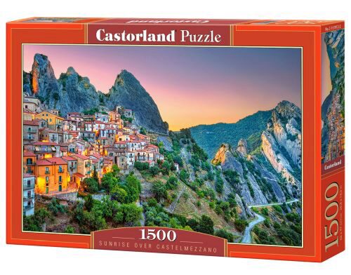 Castorland C-151912-2 Sunrise over Castelmezzano, Puzzle 1500 Teile