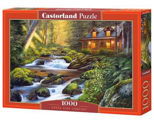 Castorland C-104635-2 Creek Side Comfort, Puzzle 1000 Teile