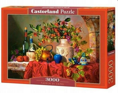 Castorland C-300570-2 Tavola di Capri , Puzzle 3000 Teile