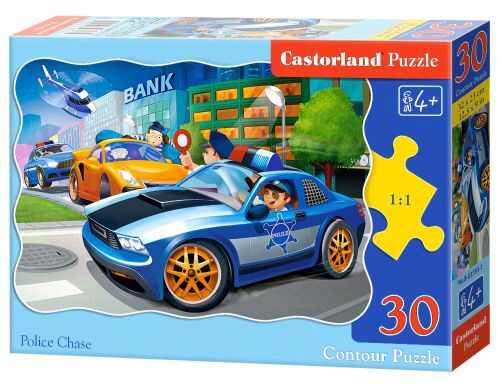 Castorland B-03785-1 Police Chase, Puzzle 30 Teile