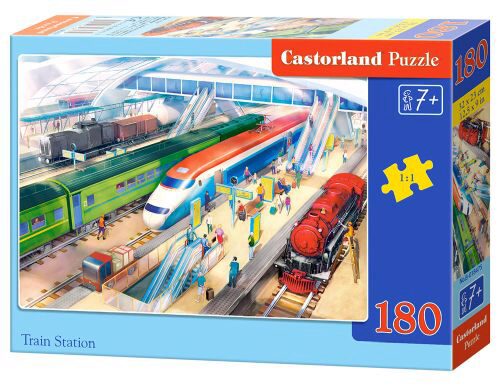Castorland B-018475 Train Station Puzzle 180 Teile