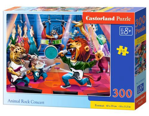 Castorland B-030453 Animal Rock Concert Puzzle 300 Teile