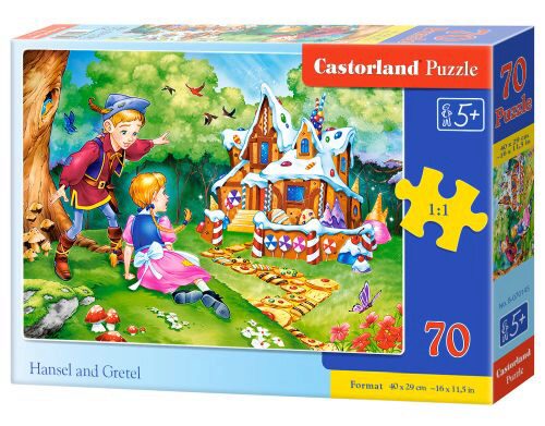 Castorland B-070145 Hansel & Gretel Puzzle 70 Teile