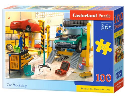 Castorland B-111206 Car Workshop Puzzle 100 Teile