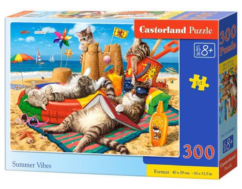 Castorland B-030460 Summer Vibes, Puzzle 300 Teile