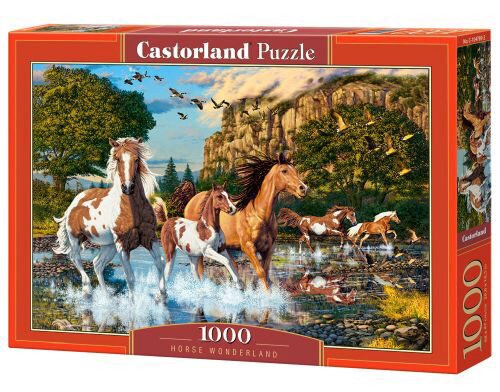 Castorland C-104789-2 Horse Wonderland Puzzle 1000 Teile