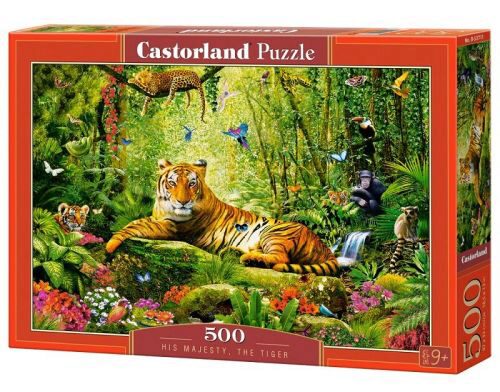 Castorland B-53711 His Majesty, the Tiger Puzzle 500 Teile