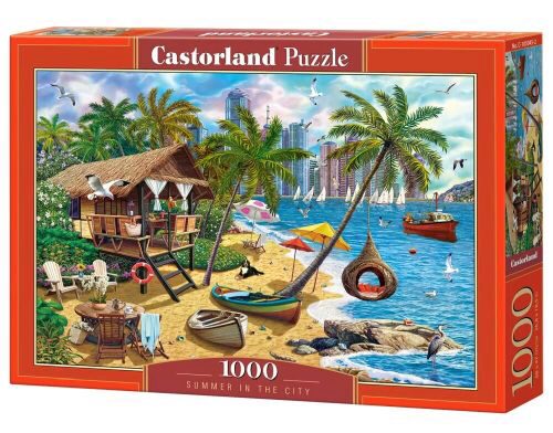 Castorland C-105045-2 Summer in the City Puzzle 1000 Teile