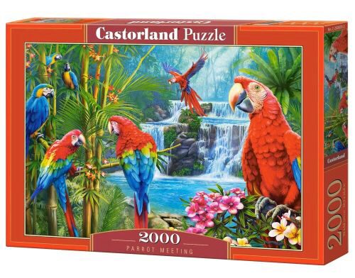Castorland C-200870-2 Parrot Meeting Puzzle 2000 Teile