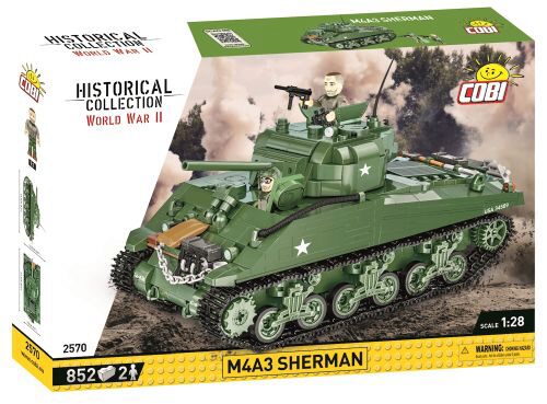 Cobi 2570 M4A3 Sherman / 852 pcs.