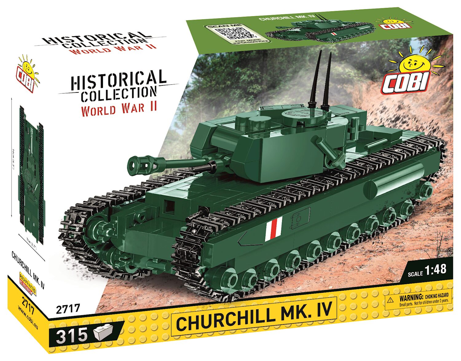 Cobi 2717 Churchill Mk IV  1:48 / 315 pcs.