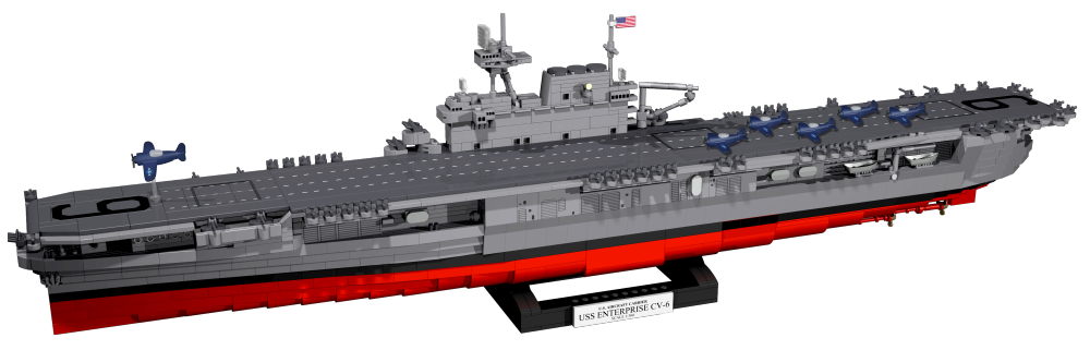 Cobi 4815 USS Enterprise CV-6 / 2510 pcs.