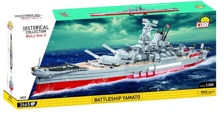 Cobi 4833 Battleship Yamato / 2665 pcs.