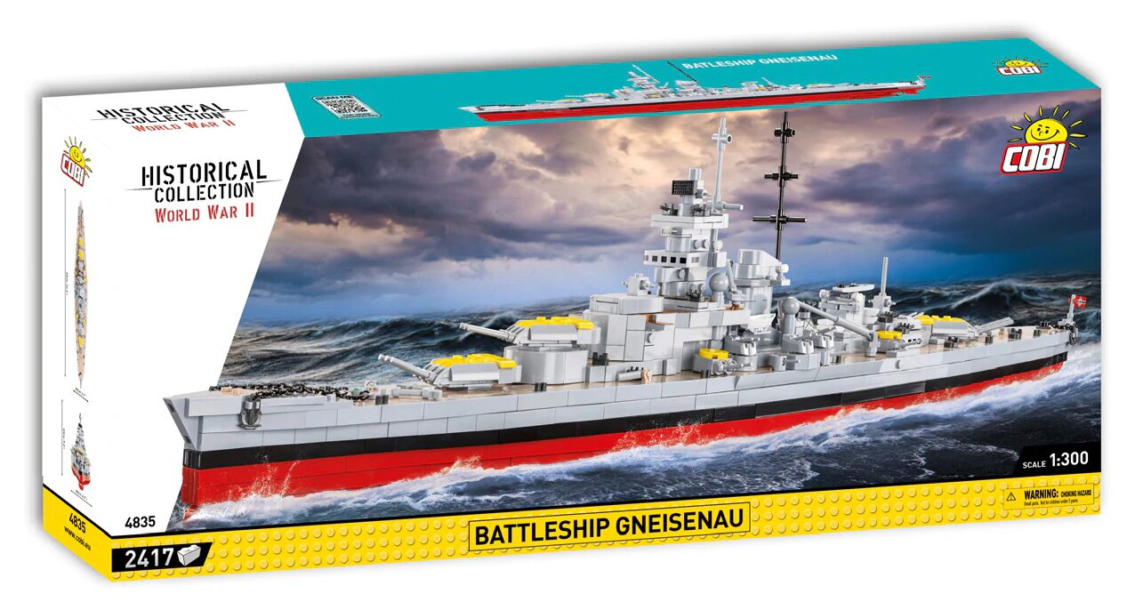 Cobi 4835 Battleship Gneisenau / 2417 pcs.