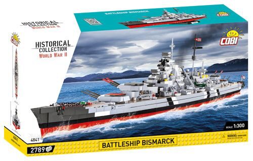 Cobi 4841 Bismarck Battleship / 2789 pcs. 