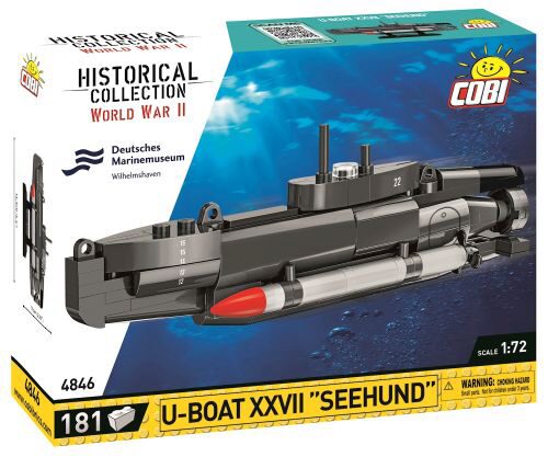 Cobi 4846 U-Boot XXVII 'Seehund' / 181 pcs