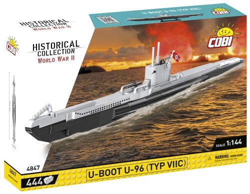 Cobi 4847 U-Boot U-96 (Typ VIIC)/ 444 pcs 