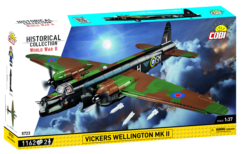 Cobi 5723 Vickers Wellington Mk.II/1162pcs