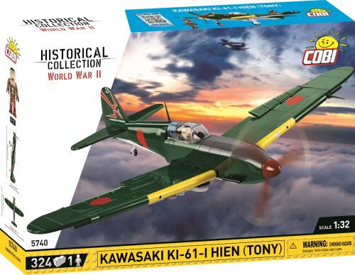 Cobi 5740 Kawasaki Ki-61-I / 324 pcs. Hien (Schwalbe)  Tony 