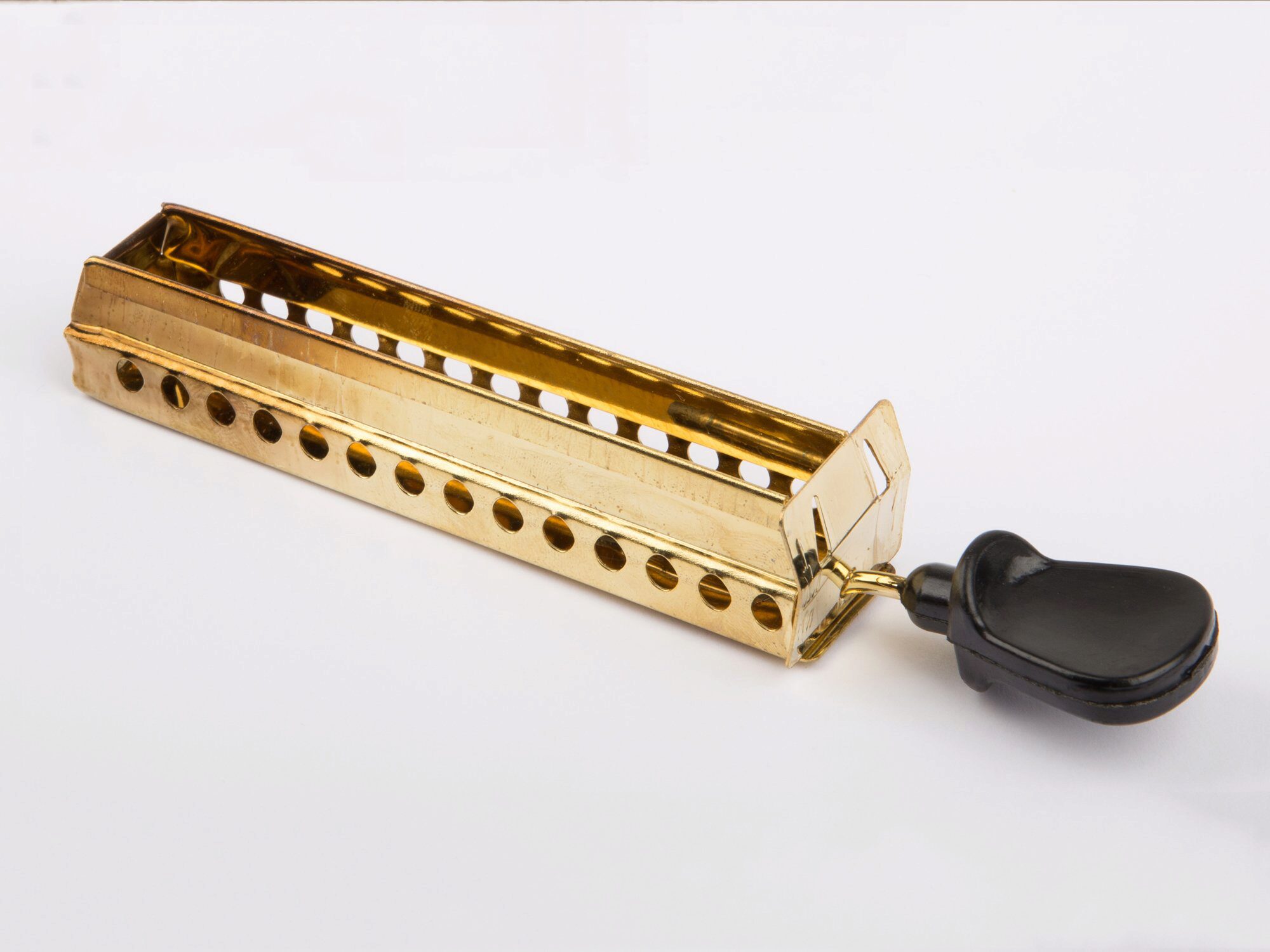 Wilesco 1582 Brennerschieber 100 mm, messing für Typ D 430