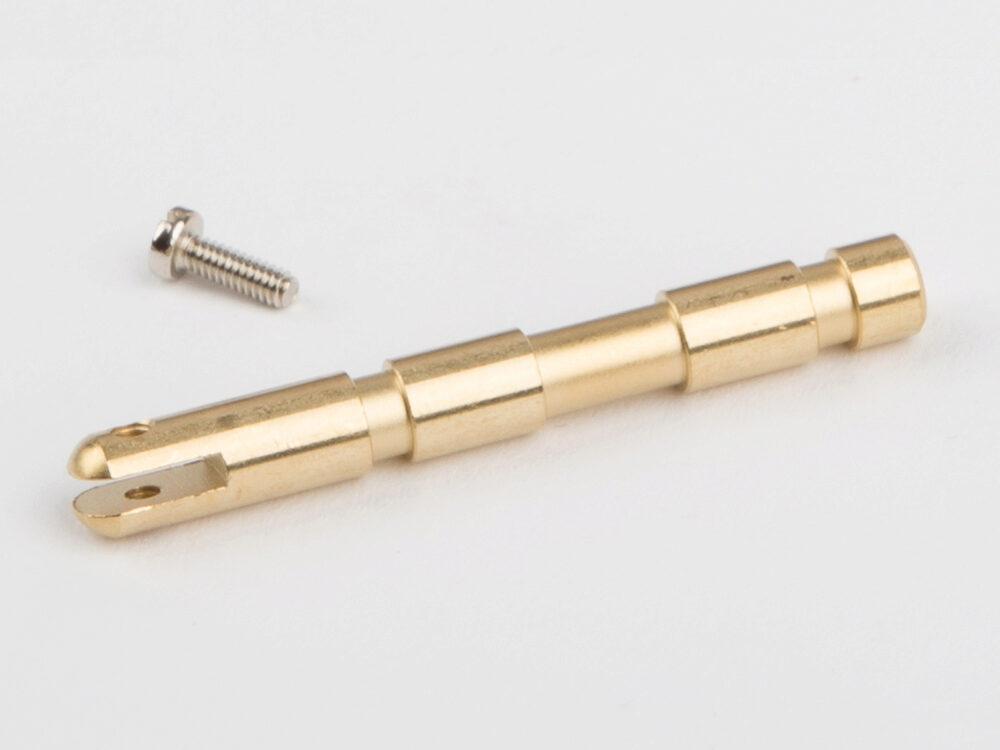 Wilesco 1743 Schieberstange mit Schraube, Durchmesser 5 mm für Typ D 10,14, 15,22,48,52,106,141,310,320, 365-499,305