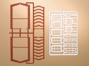 Auhagen 41615 Fensterbögen  und Fenster 