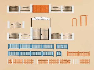 Auhagen 42648 Zäune mit Toren 