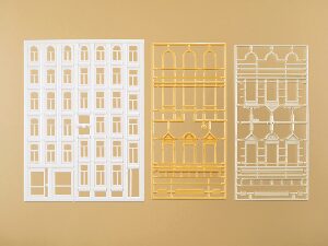 Auhagen 48651 Fenster und Gewände für Wohngebäude