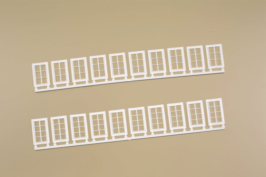 Auhagen 80222 H0 Fenster Q, R weiß