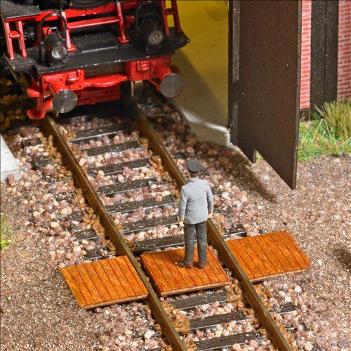 Busch 1930 Gleisüberwege H0