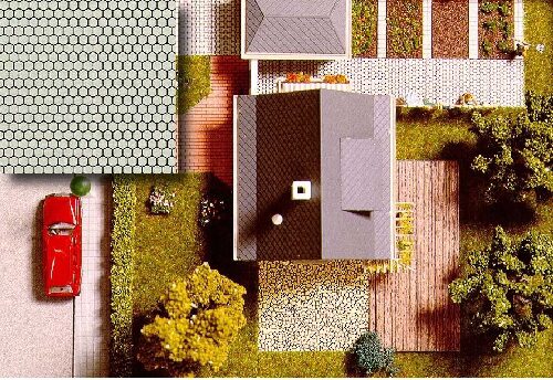 Busch 7036 Pflastersteine     H0