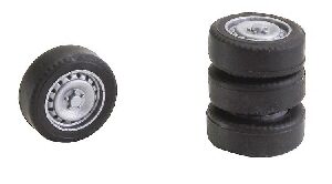 Faller 163108 4 Reifen und Felgen für Sprinter / T5