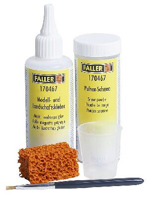 Faller 170467 Schneepulver-Set, 100 g/105 g