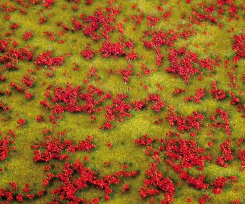 Faller 180460 PREMIUM Landschafts-Segment, Blumenwiese, rot