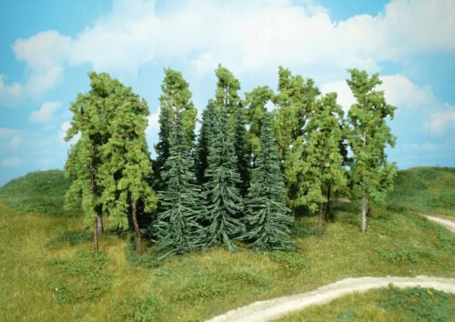 HEKI 1416 15 Bäume u. Tannen 12-16 cm