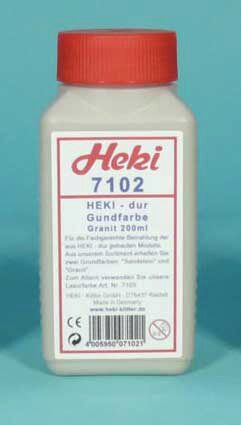 HEKI 7102 HEKI-dur Farbe Granit, 200 ml