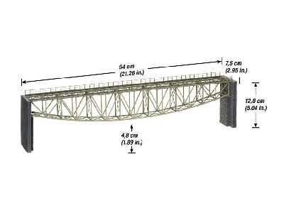 Noch 67028 Fischbauchbrücke 540 mm