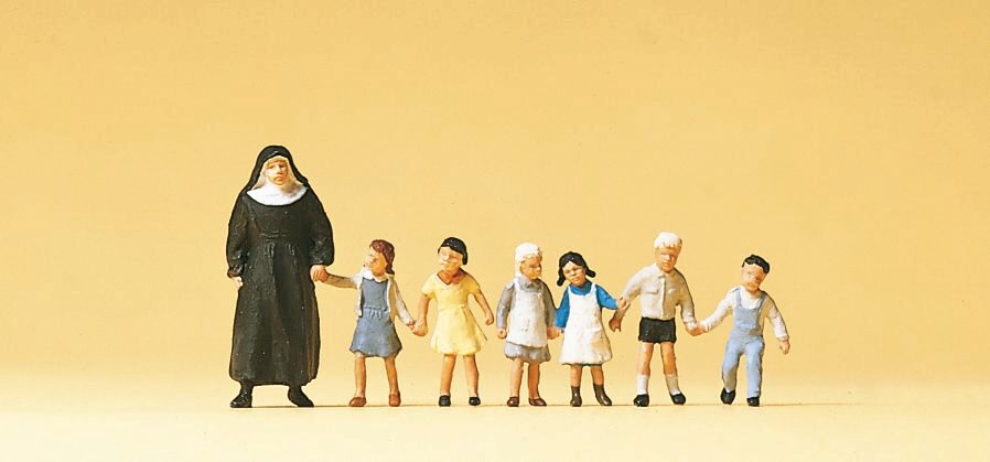 Preiser 10401 Nonne. Kinder