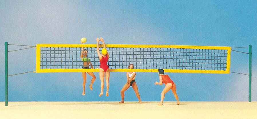 Preiser 10528 Beach-Volleyball