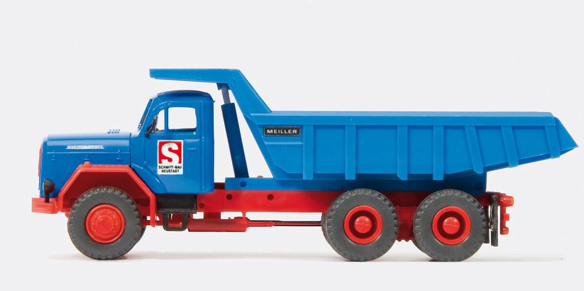 Preiser 31313 Muldenkipper F Magirus 230D22 AK