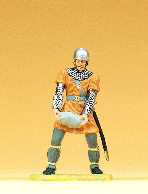 Preiser 50931 Normanne. Stein tragend